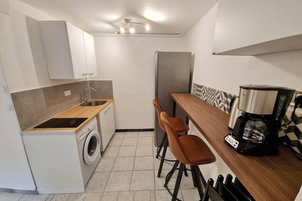 Gregbnb - T2 Design 42M2 - Toulon Est - Wifi Fibre - N5 Buitenkant foto